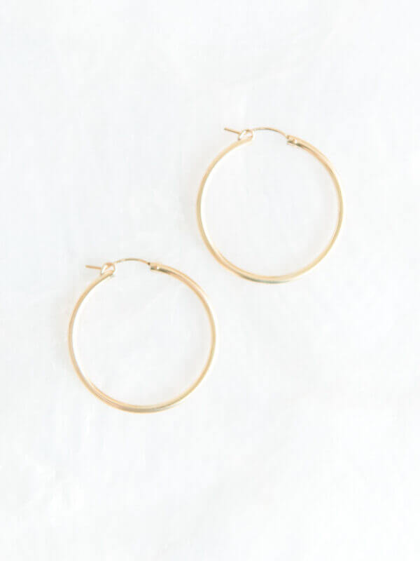 ENewton Gold Hoop Earrings | 1.25