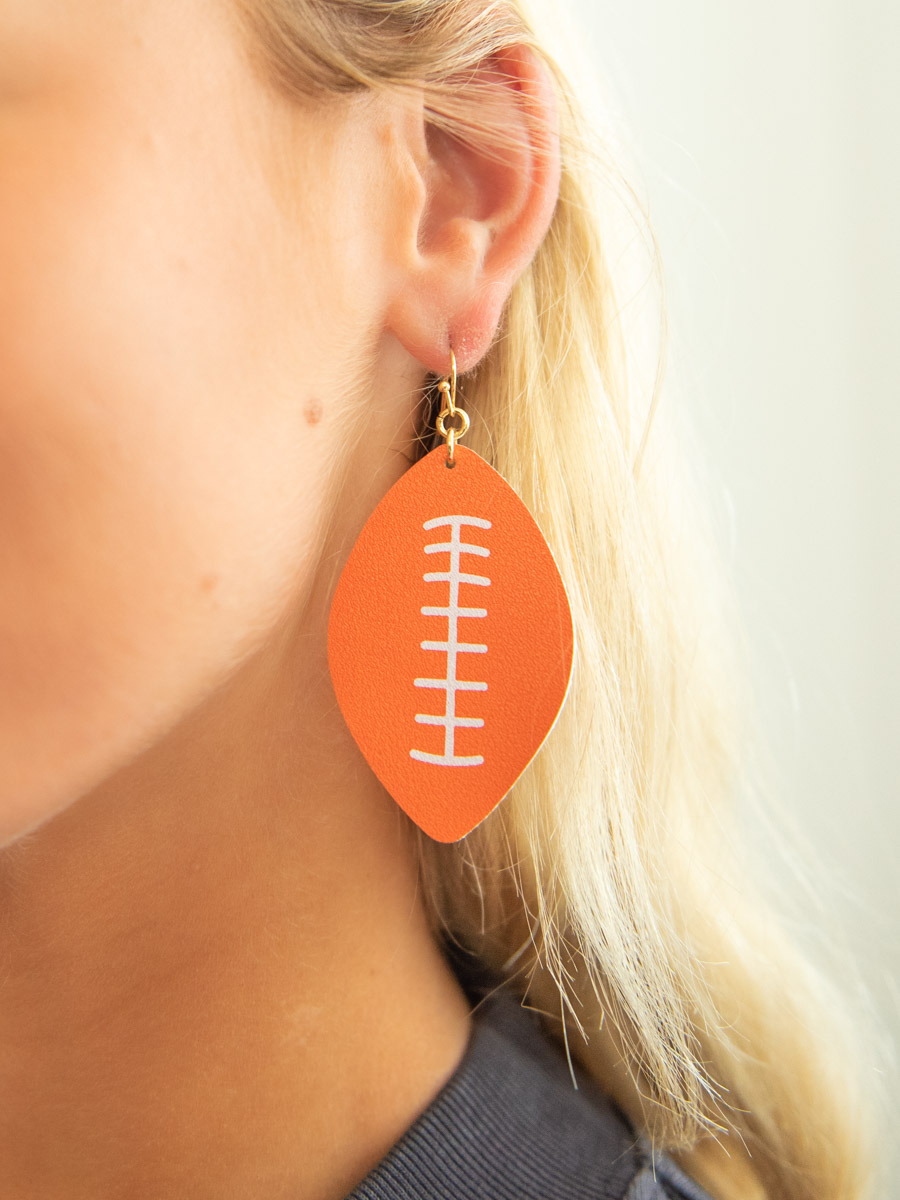 Football Earrings